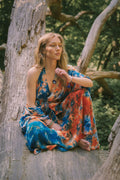 Sun Child Classic Silk Dress - One of a Kind - Roma
