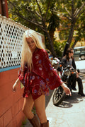 Kimono Wrap Dress - One of a Kind - Joy