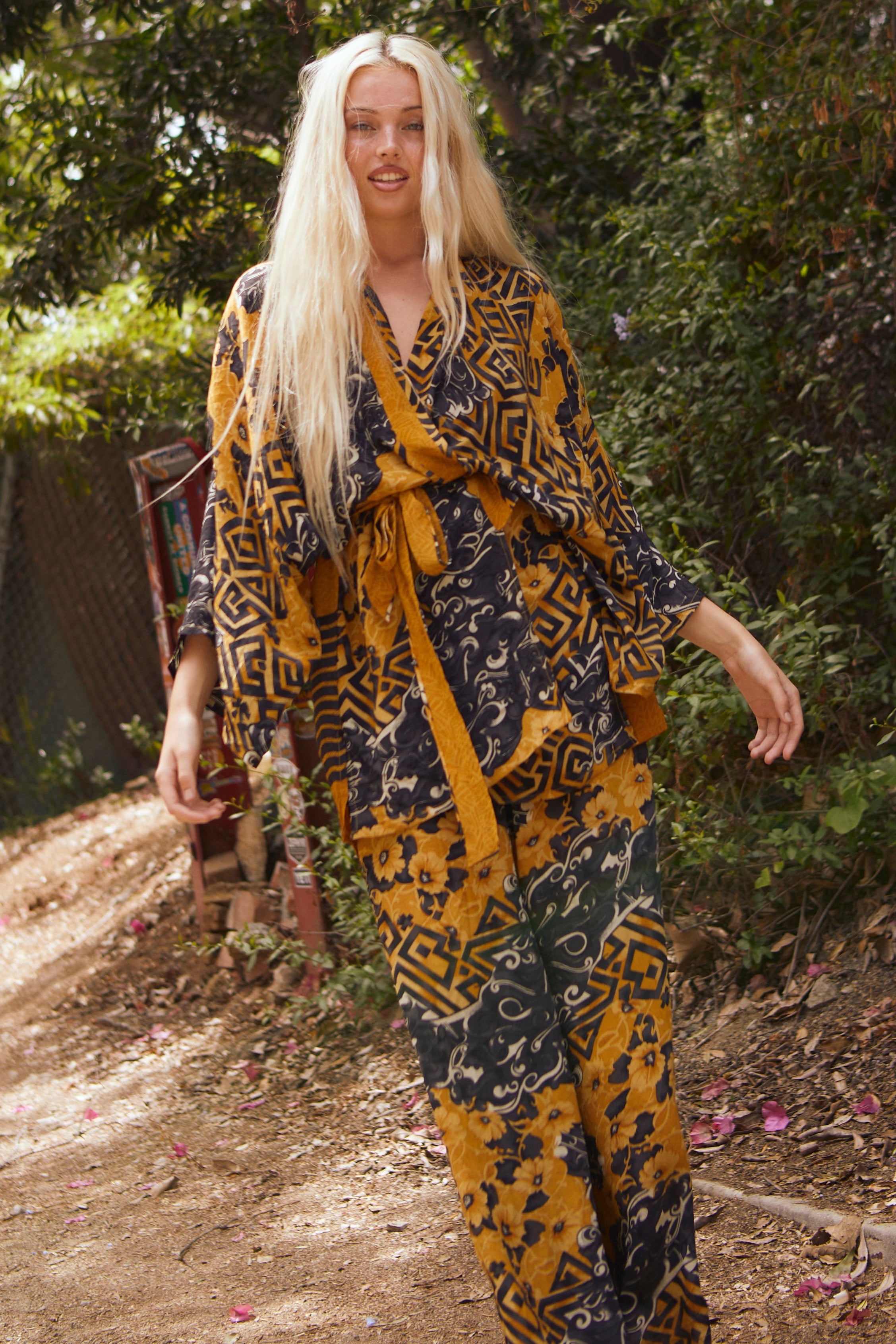 Kimono Wrap Dress - One of a Kind - Laurel Canyon